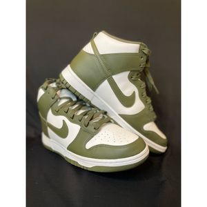 Nike Dunk Hi Retro Cargo Khaki size 9 mens